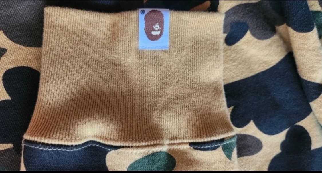 베이프 카모 풀후드 집업(XL) 새제품 상품이미지8