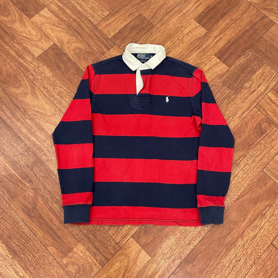 폴로 스트라이프 럭비티 상품이미지1