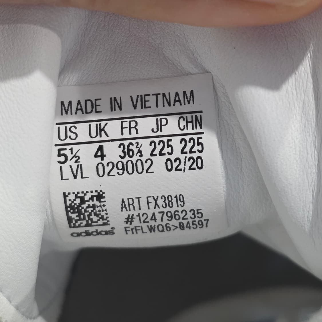 3q-9:아디다스 삼바 로즈 글리터 화이트 실버 (225mm)-ss급 상품이미지10