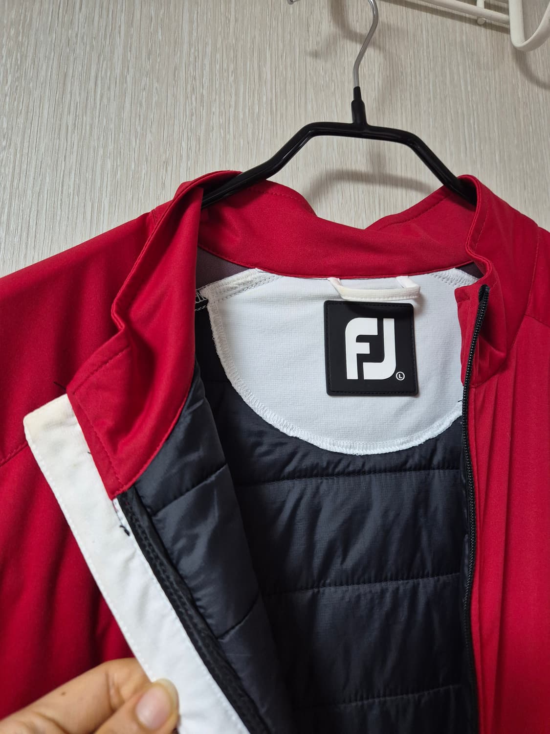 FJ 풋조이 골프 하이브리드 경량 누빔 방풍 자켓  라지 상품이미지6