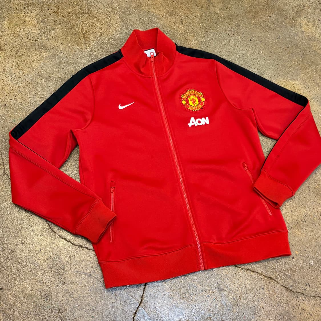 나이키 2013s 맨유 박지성 트랙자켓 져지집업 집업져지 트레이닝탑 상품이미지2