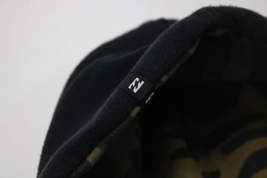 Billabong 빌라봉 카모 라이닝 블랙 로고 후드 집업 (M) 상품이미지5