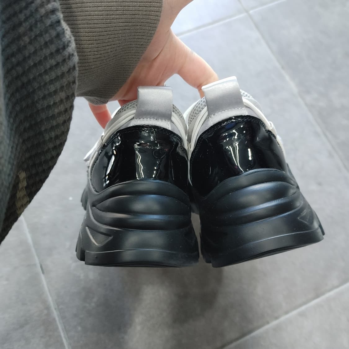 235 여성 스포티 빈티지 플랫 슈즈 메리제인 스니커즈 상품이미지6