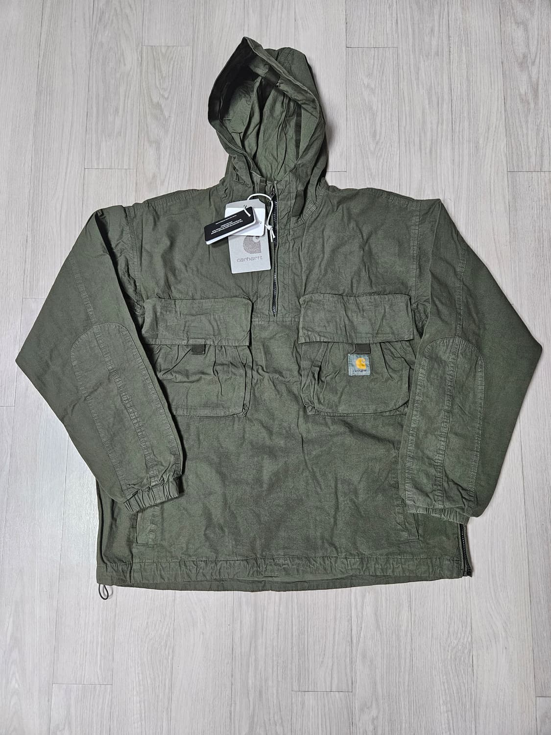 칼하트 범 하프집업 아노락 xl (국내110)새제품 상품이미지3