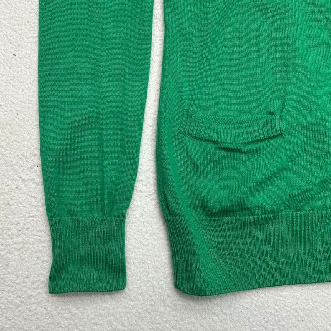 라코스테 그린 브이넥 가디건 36 상품이미지3