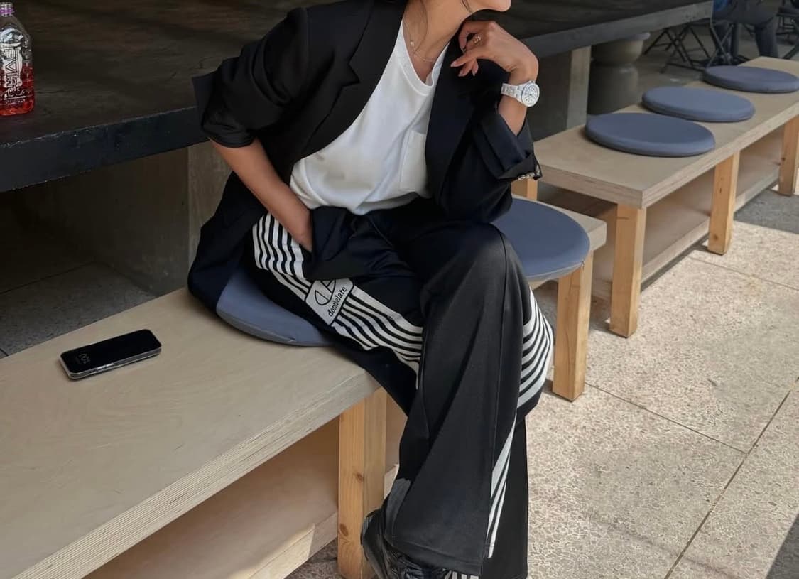 돈비레잇 트랙팬츠(남녀공용) 상품이미지1