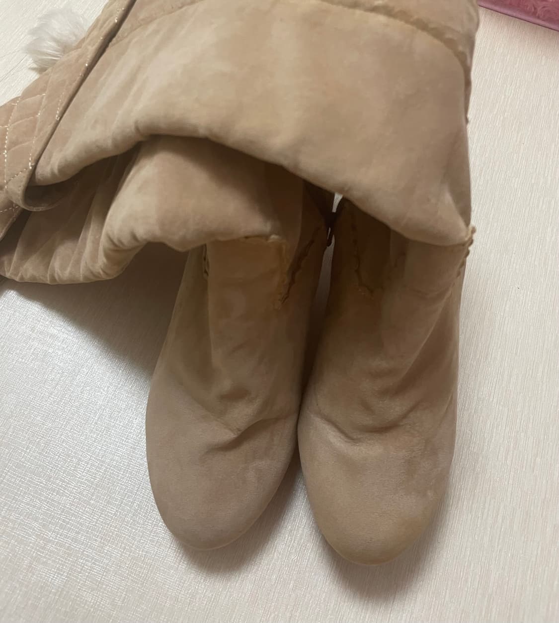 (교환) 리즈리사 라떼갸루 폼폼이 니하이부츠 롱부츠 L 상품이미지6