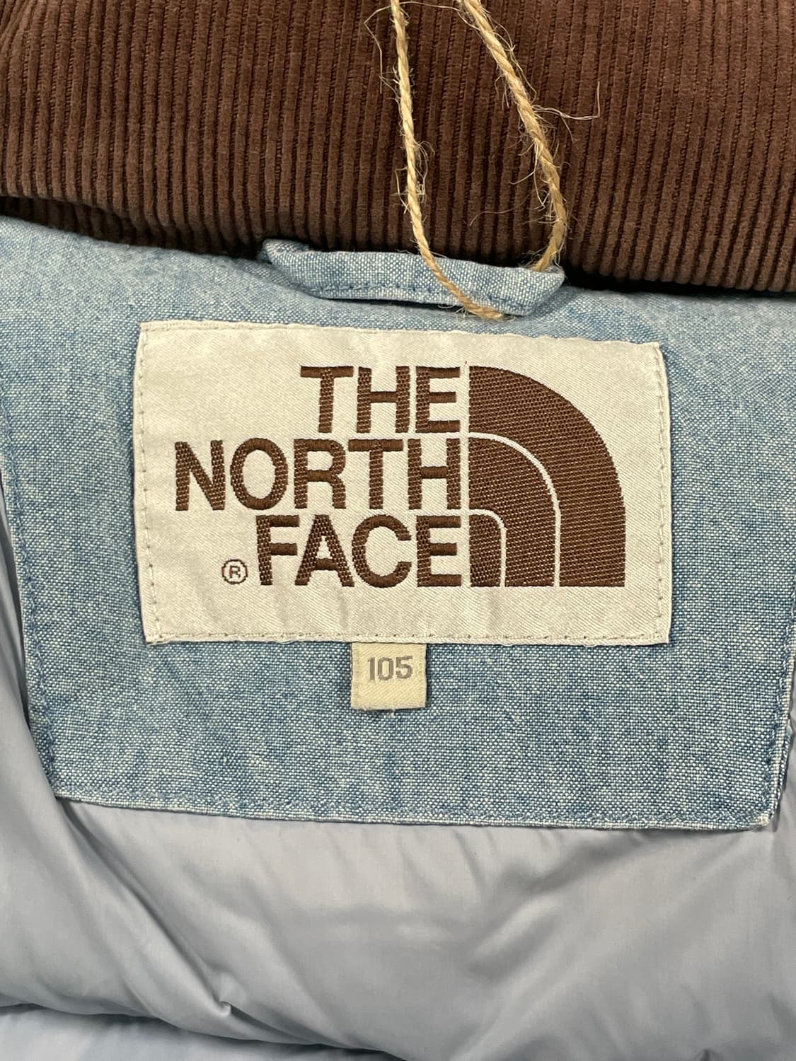 노스페이스 데님 패딩조끼 상품이미지7