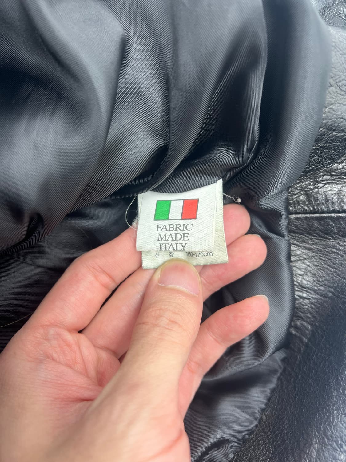 빈티지 우먼 양 가죽자켓 상품이미지4