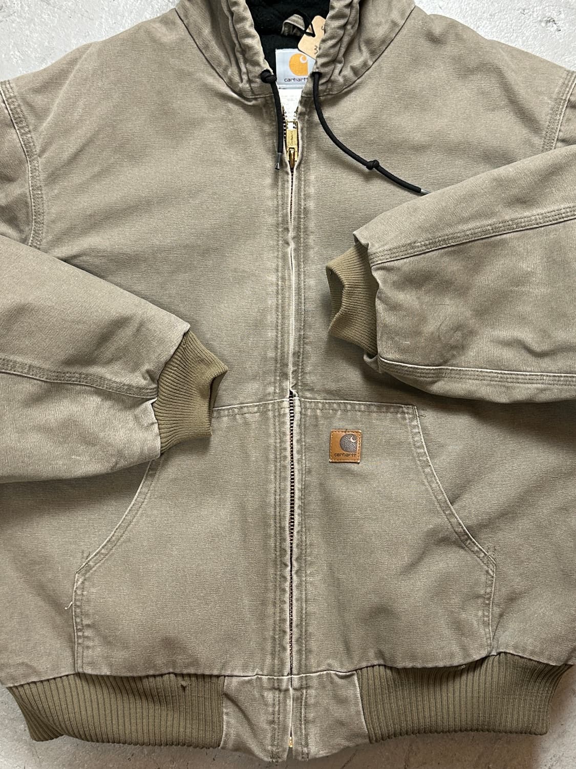 00’s OG 칼하트 J130 액티브 자켓 칼하트 DES J68 상품이미지8