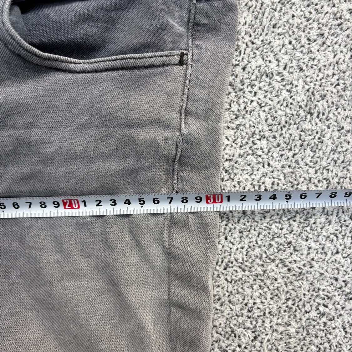 31 아르마니 익스체인지 흑청 워싱 데님 0414J 상품이미지10