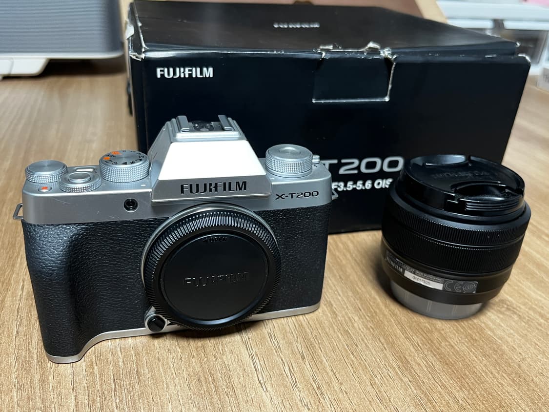 후지필름 X-T200 실버 + 렌즈 s급 상품이미지1