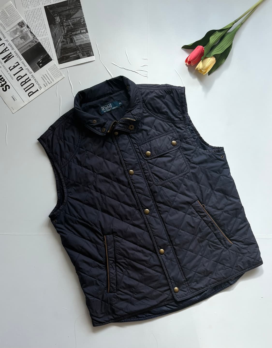 Polo 폴로랄프로렌 퀄팅 베스트 상품이미지1