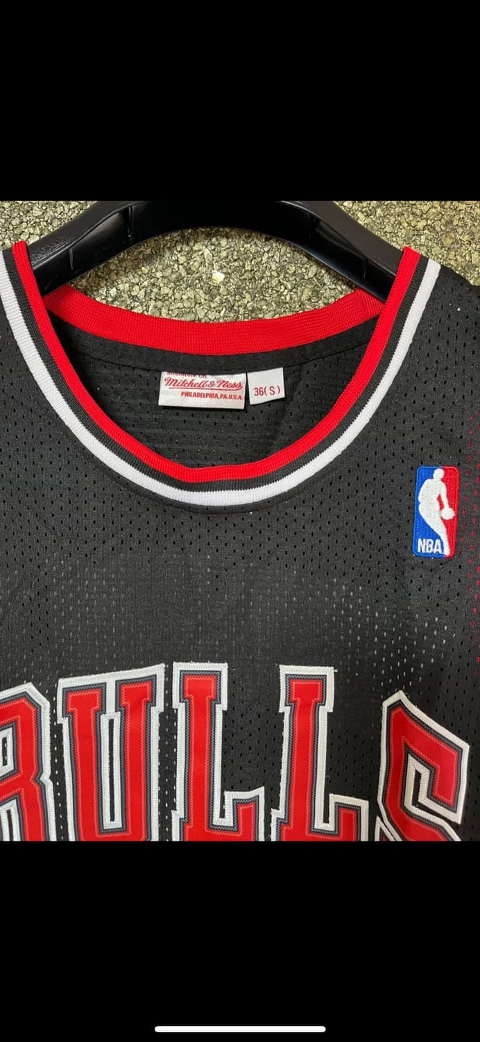 (새상품) Mitchell & Ness 시카고 불스 조던/로드먼 져지 상품이미지8