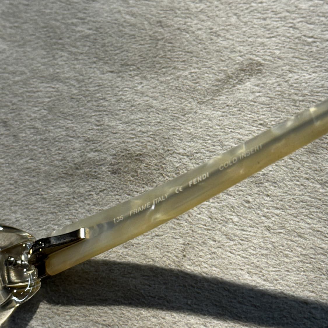 FENDI 펜디 안경 자개 큐빅 (OS) 긱시크 y2k 상품이미지8
