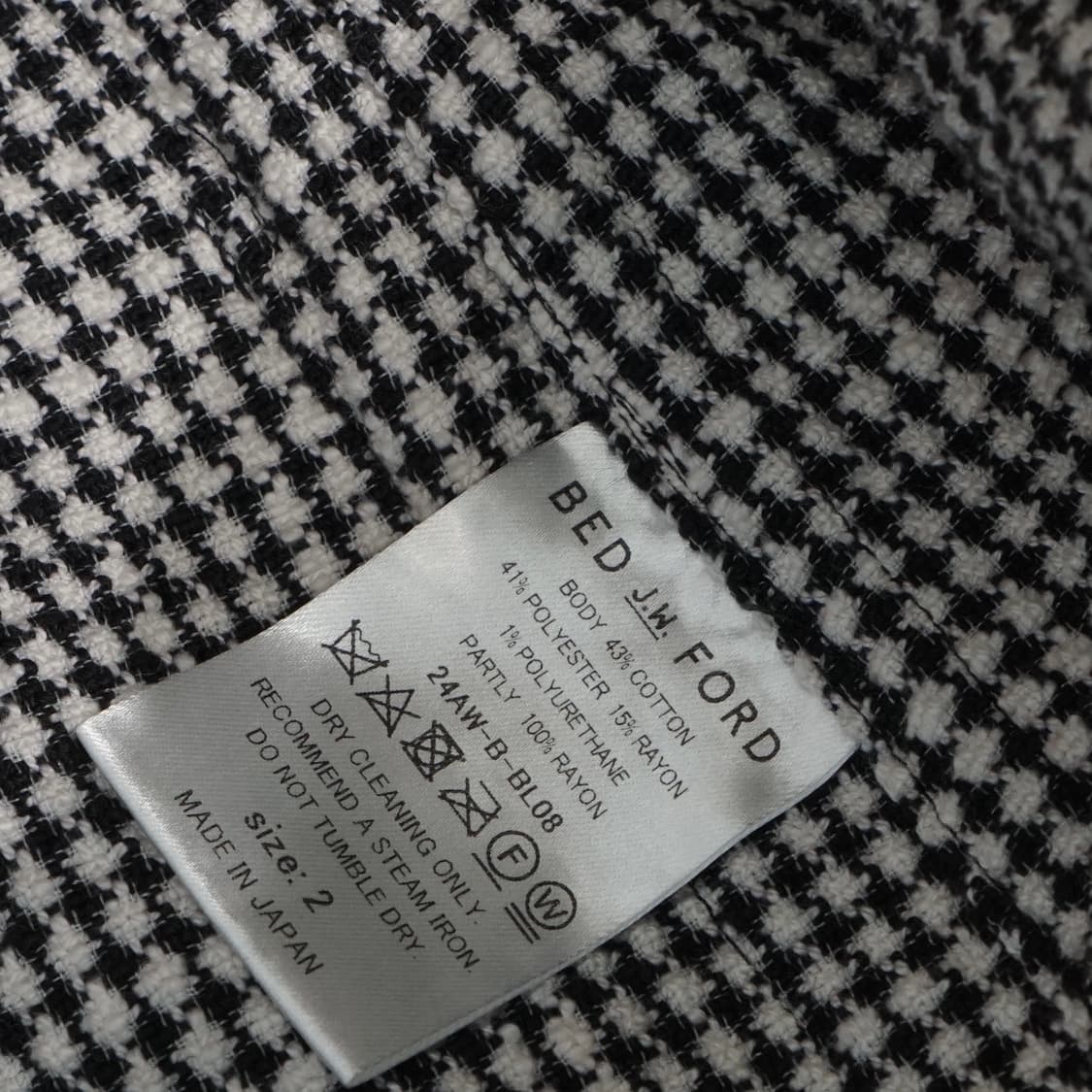 Bed jw Ford 베드포드 24AW 스텐카라 자켓 상품이미지10