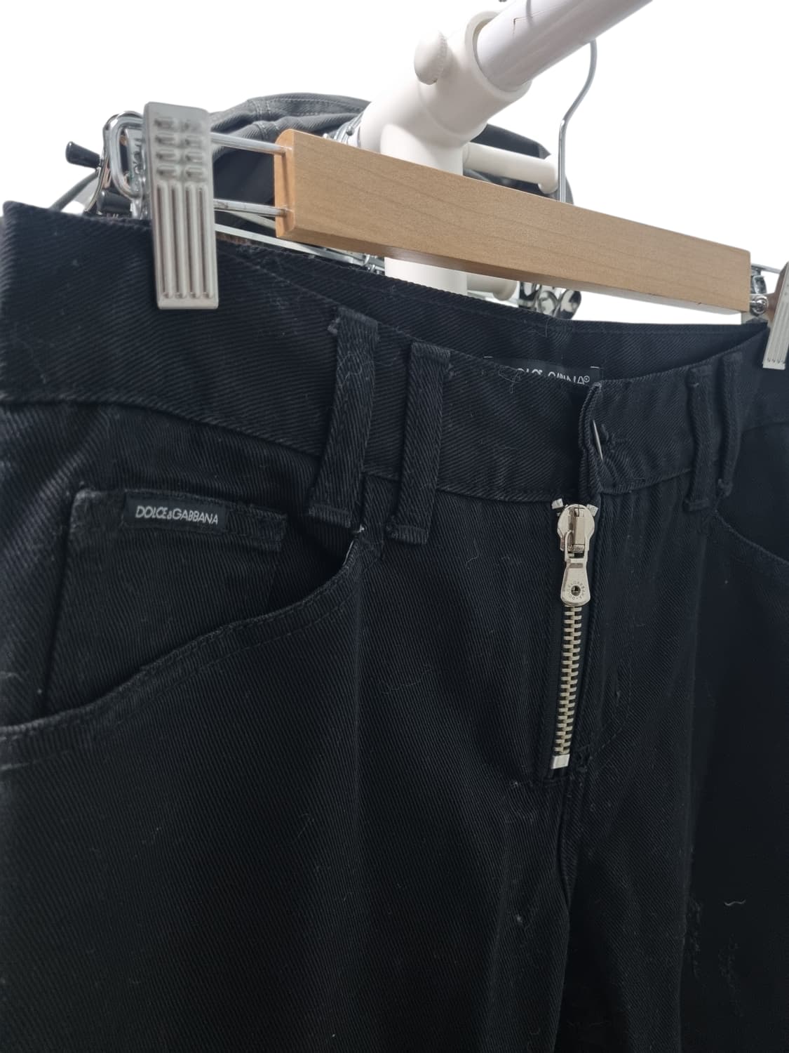 돌체앤가바나 블랙 데님 팬츠 48 상품이미지2