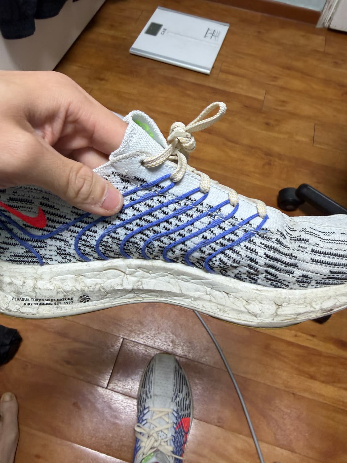 나이키 페가수스 터보 넥스트네이쳐 270사이즈 판매(상태좋음) 상품이미지6