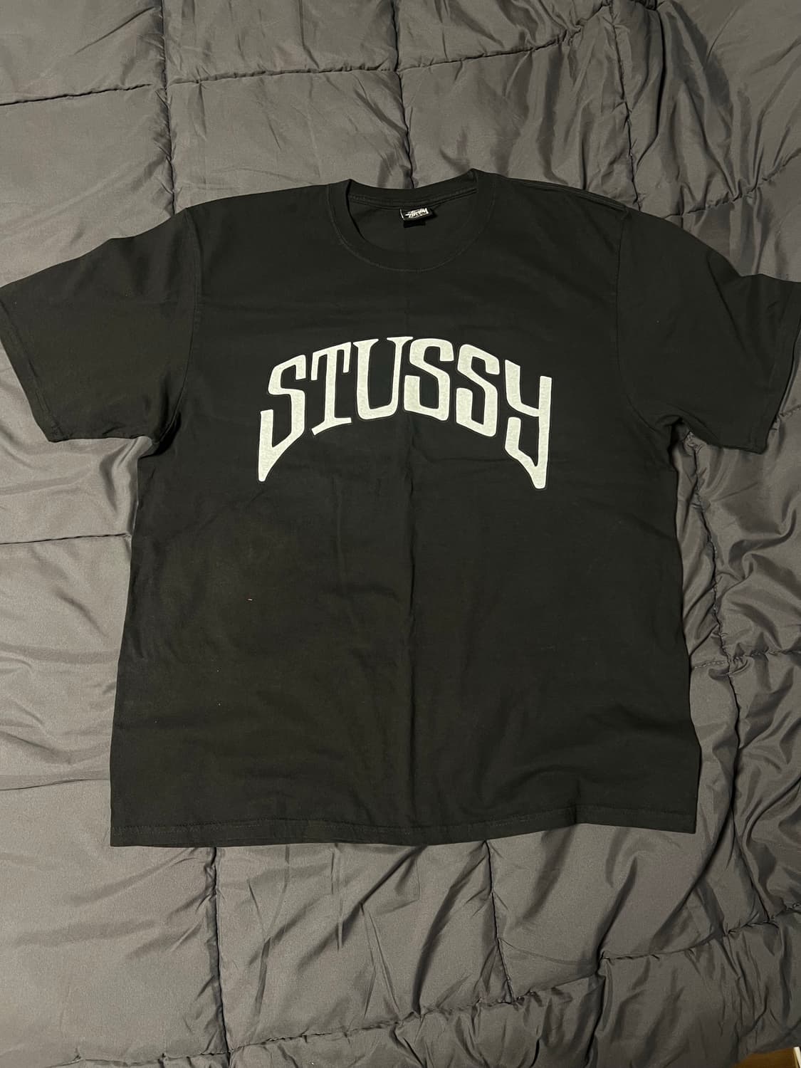 스투시 피그먼트 다이드 아치 티셔츠 블랙 XL 상품이미지3