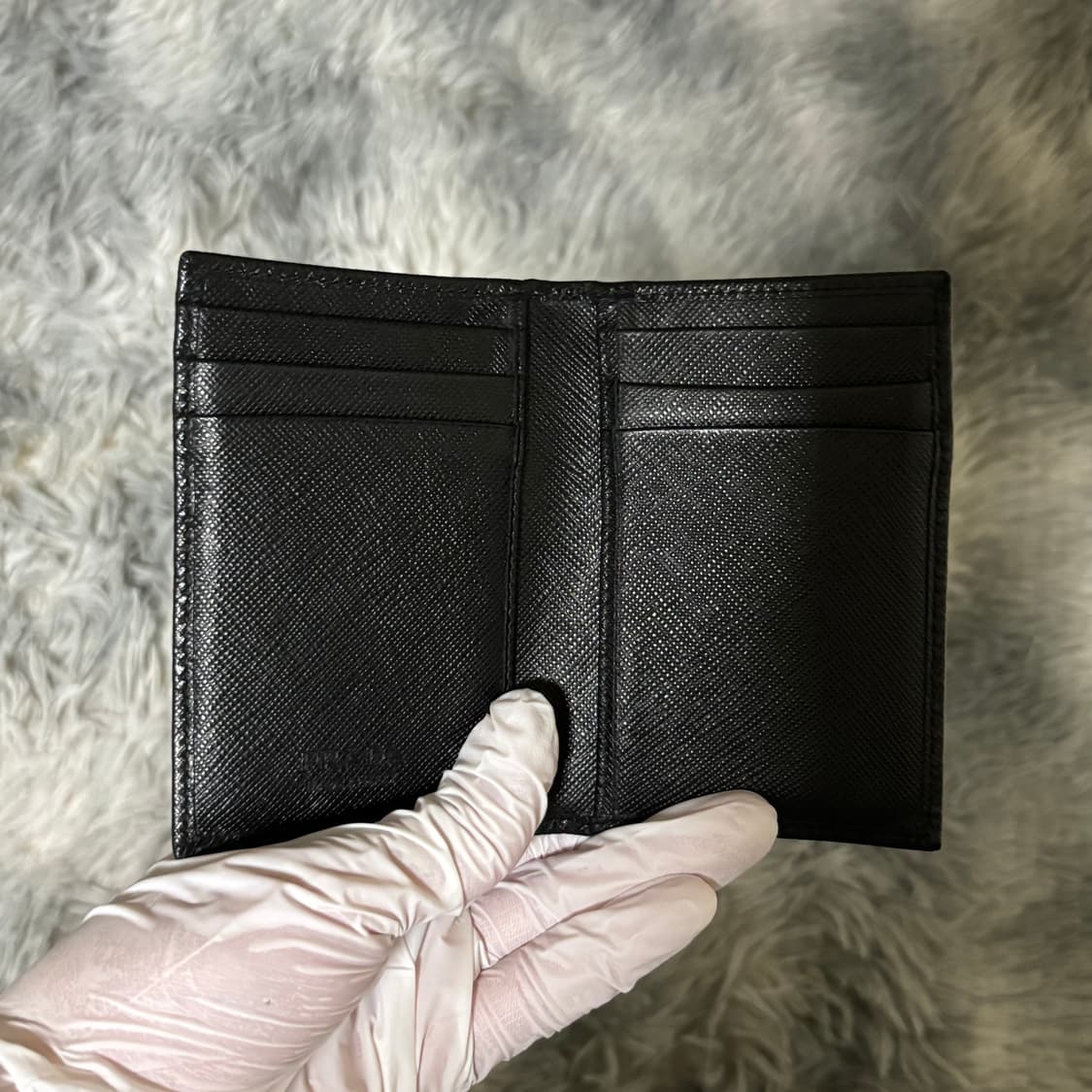 S급 프라다 사피아노 반지갑 상품이미지2