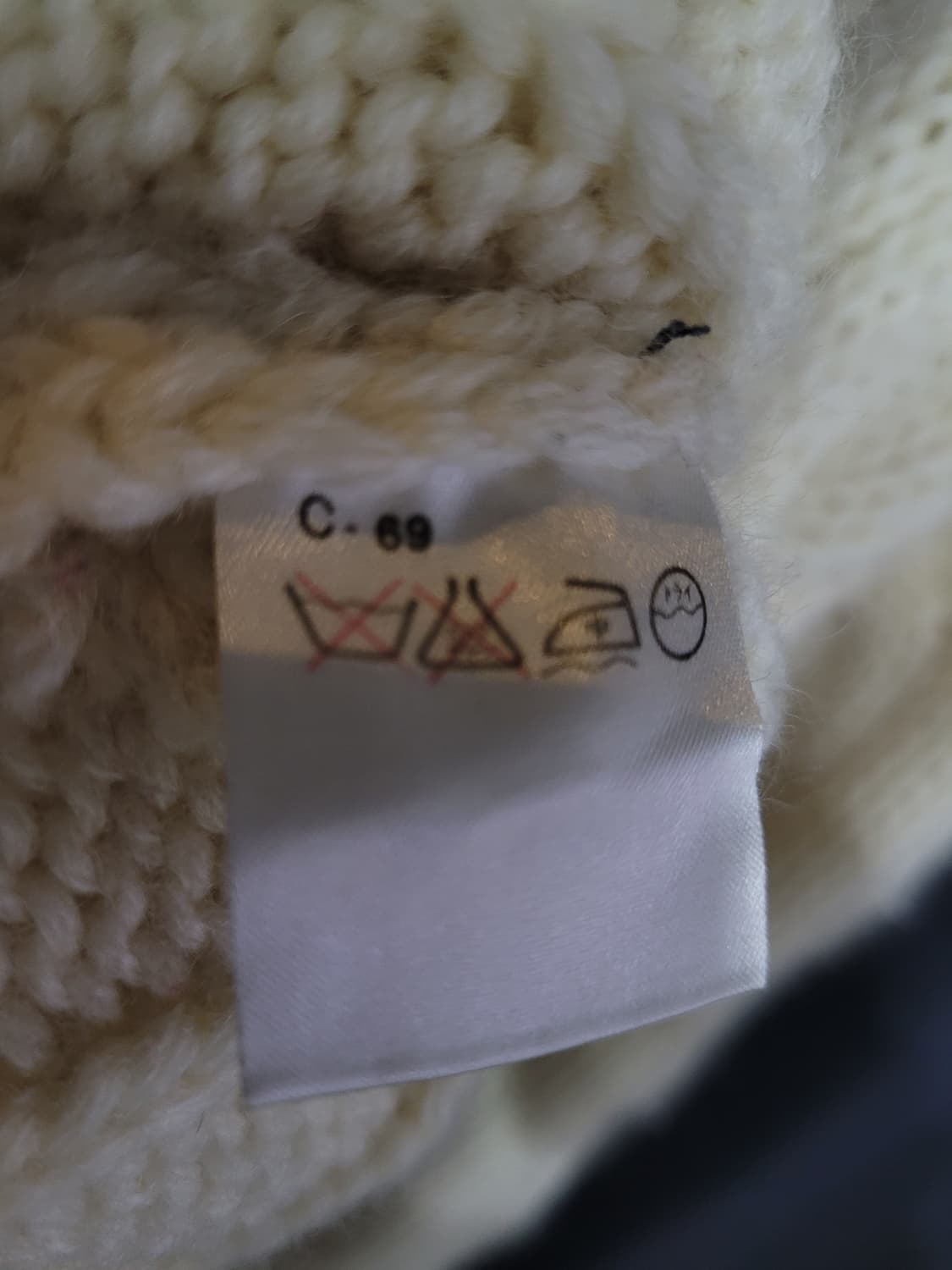 Ralph Lauren 랄프로렌 레트로 빈티지 크라켓 케이블 헤비울 니트 상품이미지5