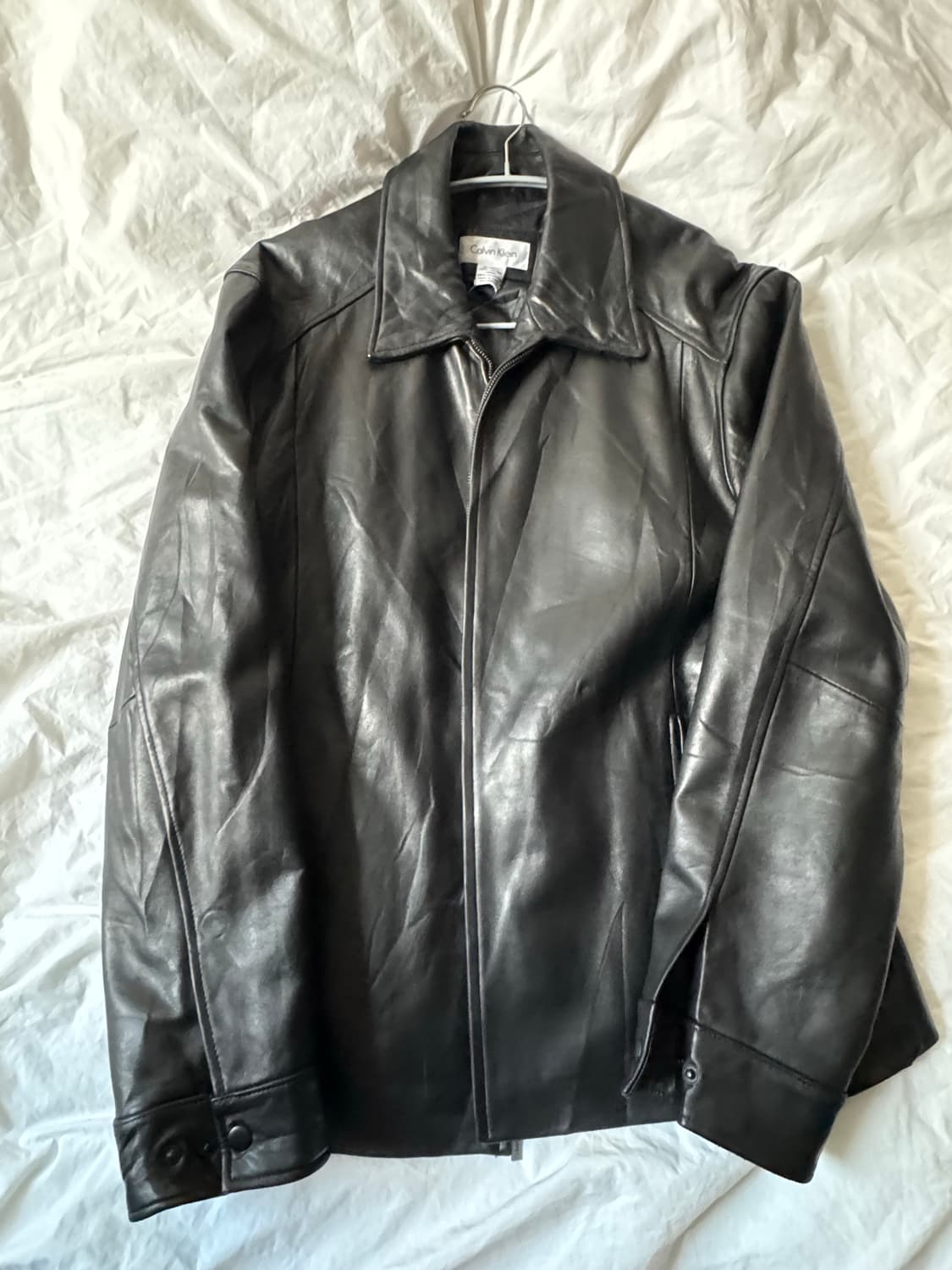 램스킨 레더자켓 상품이미지1