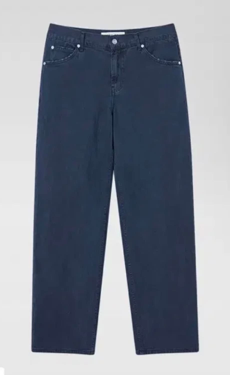 (s)애프터프레이 더스티드 레귤러 데님 진스 네이비 상품이미지1