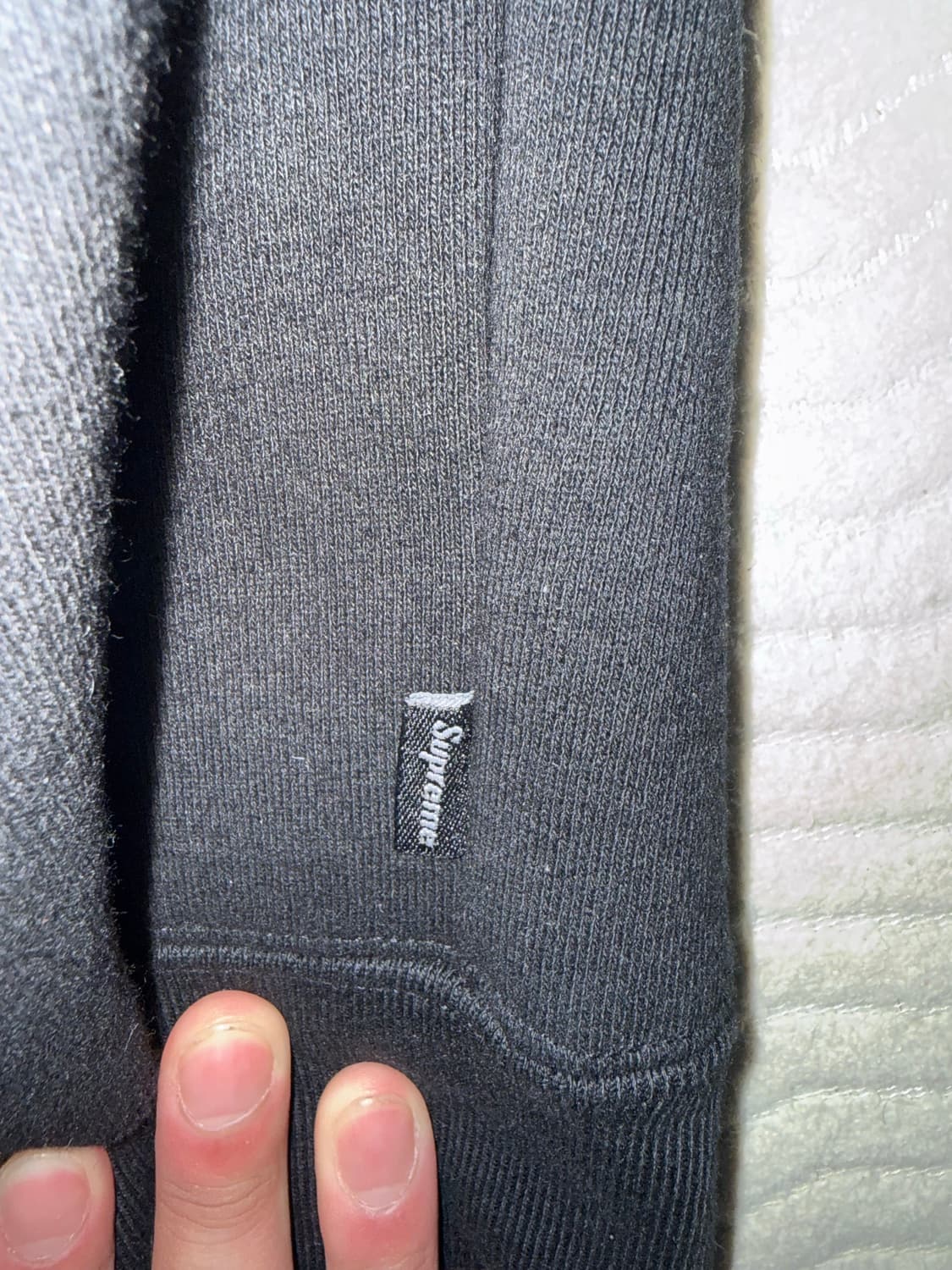 (급처 오늘만 이 가격)슈프림 포우 퍼 후드집업 블랙 상품이미지6