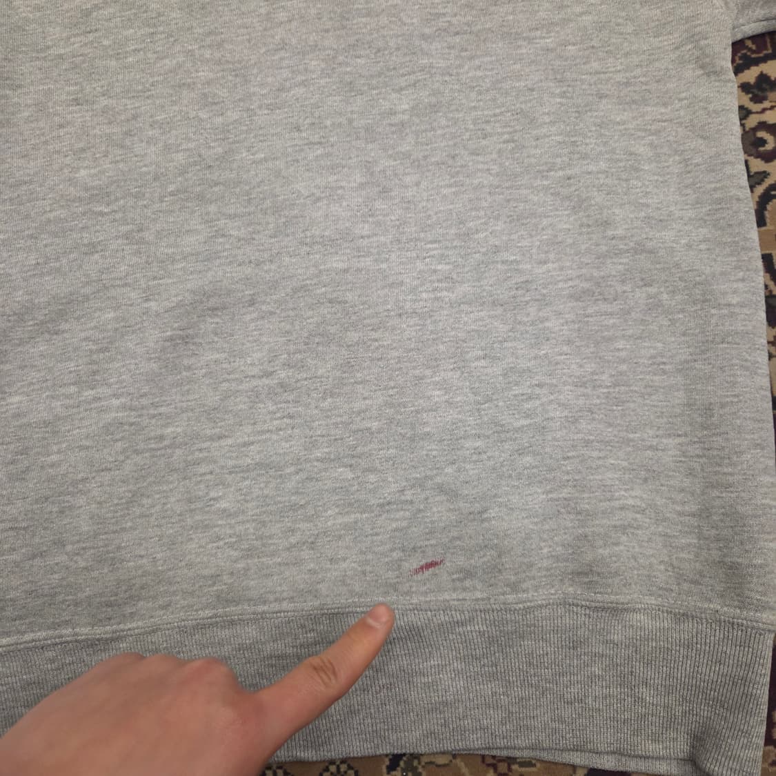 90s 빈티지 러셀 후드 그레이 XL 상품이미지6