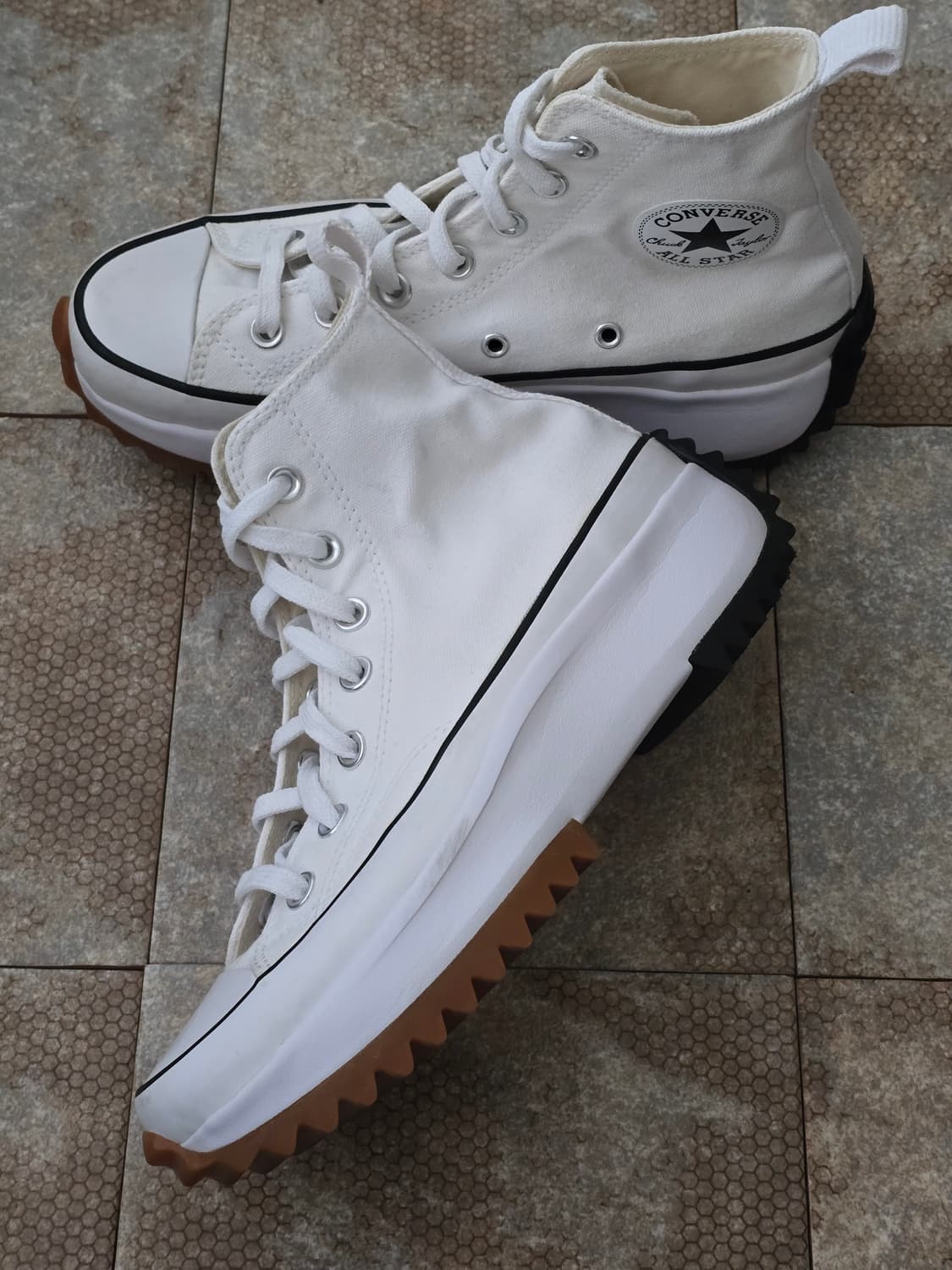 (240)컨버스 런스타 하이크 하이 화이트 상품이미지3