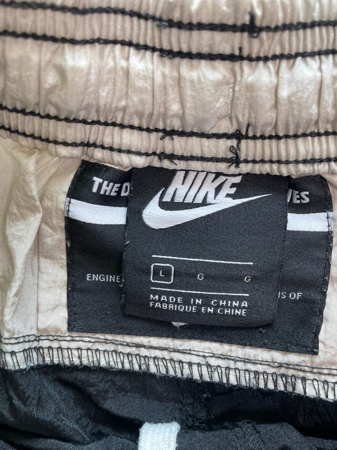 나이키 배색 나일론 반바지 L 상품이미지3