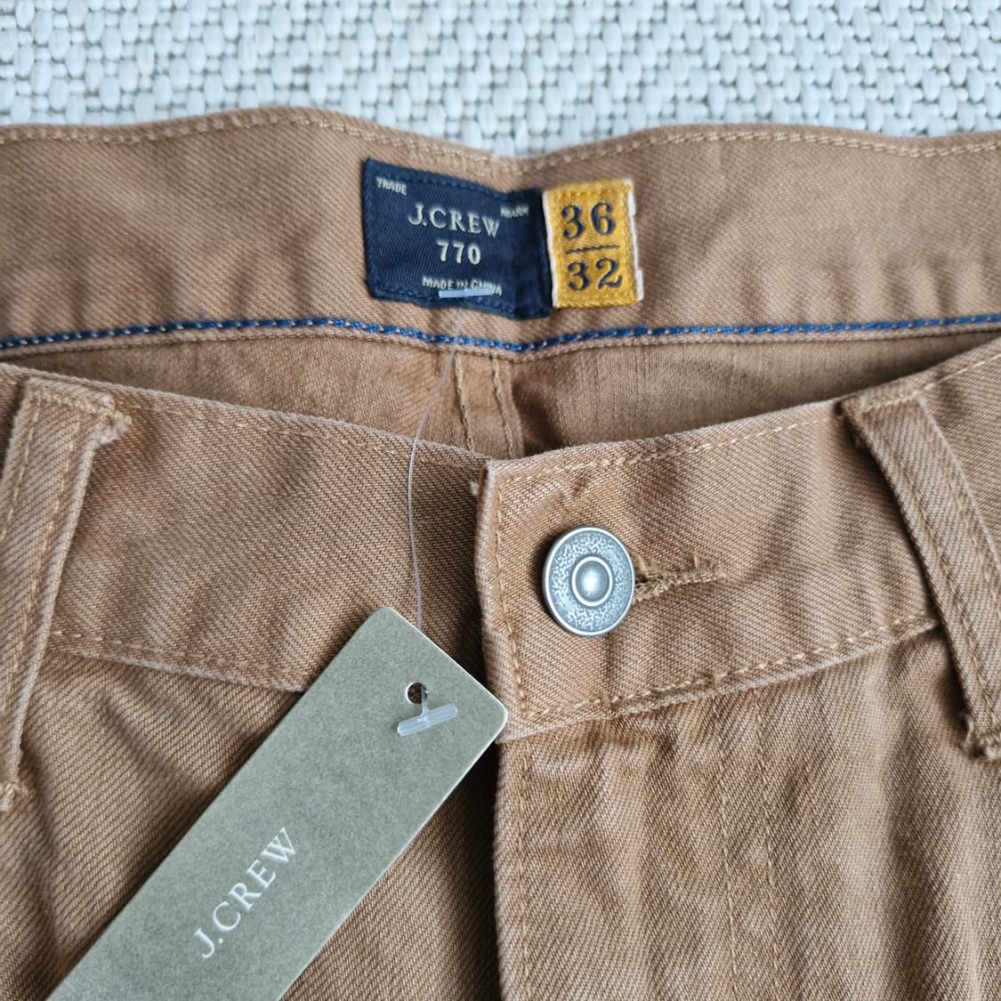 제이크루 가먼트다이드 5 포켓 치노팬츠 새상품  상품이미지2