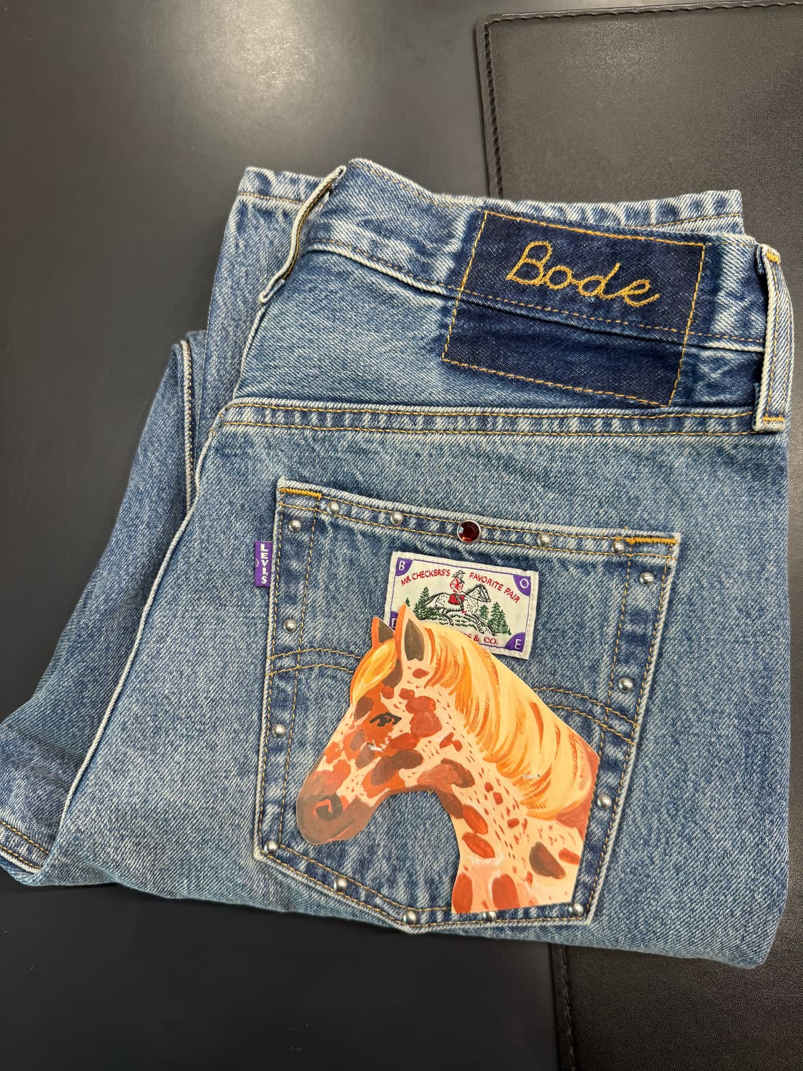 bode levi’s 보디 리바이스 배럴 레이서 진 상품이미지1