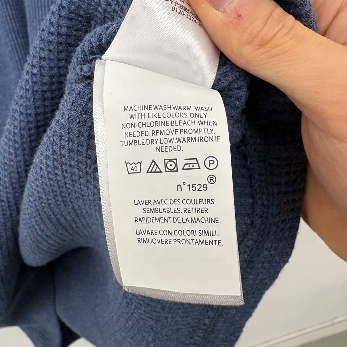 폴로 랄프로렌 와플 긴팔 티셔츠 L 상품이미지7