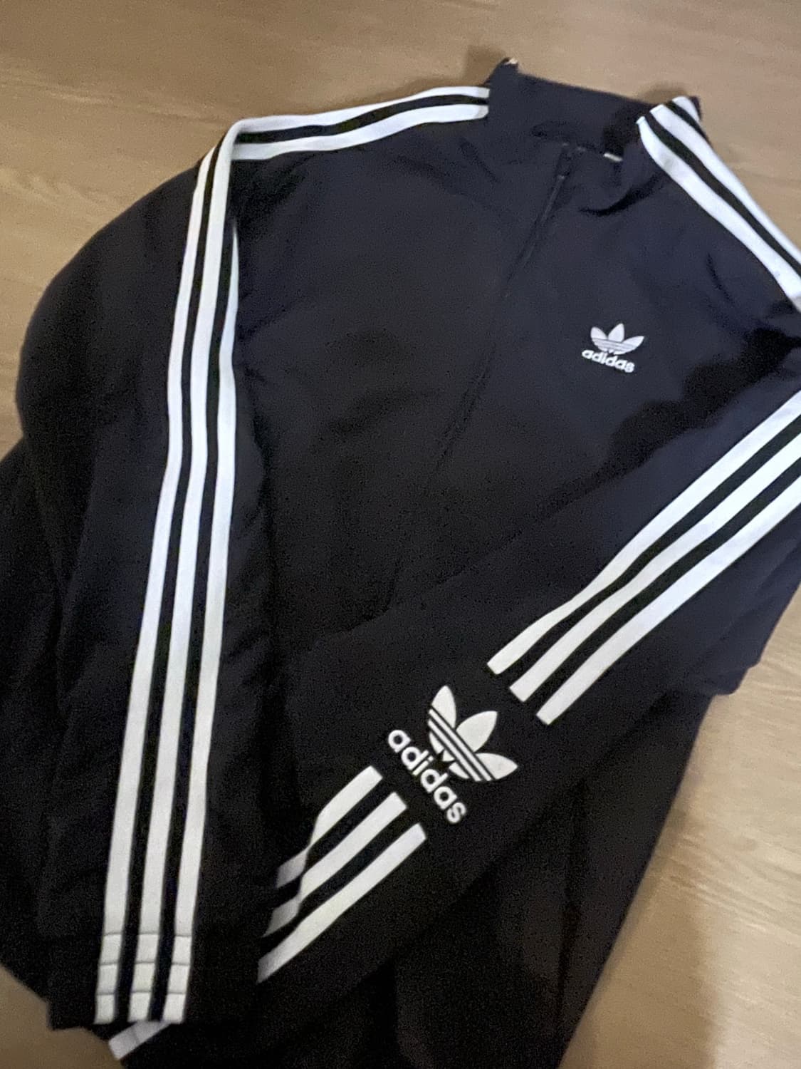 아디다스 락업 트랙탑(black) S size 상품이미지2