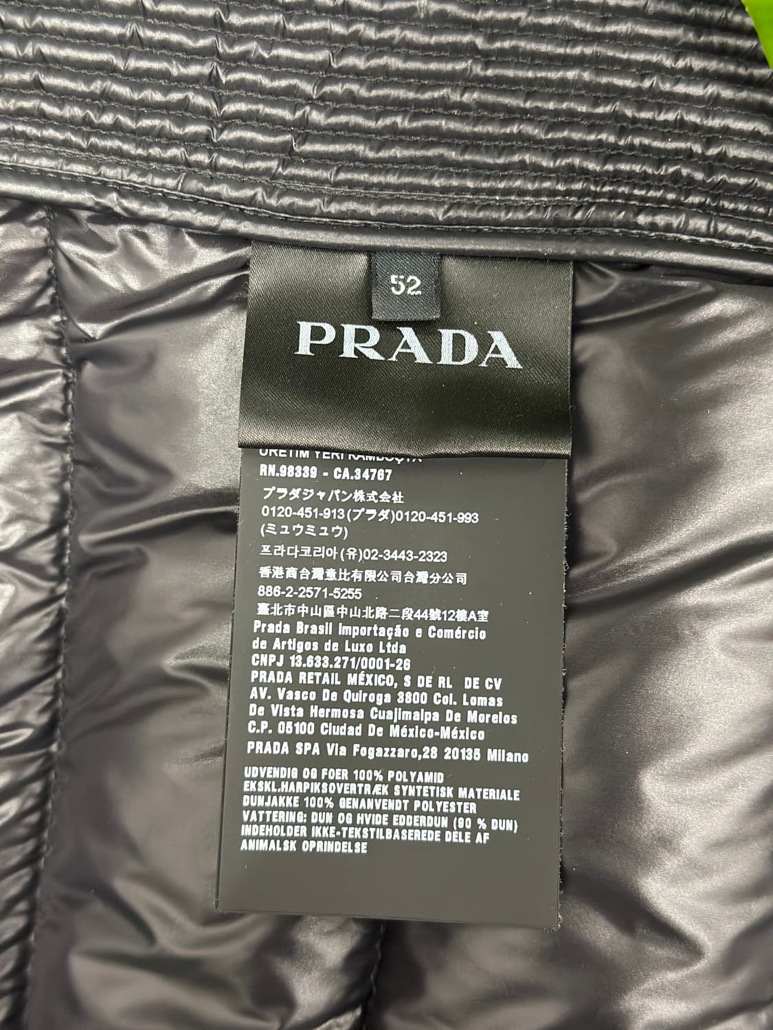 [정품]프라다 바이커패딩  상품이미지8