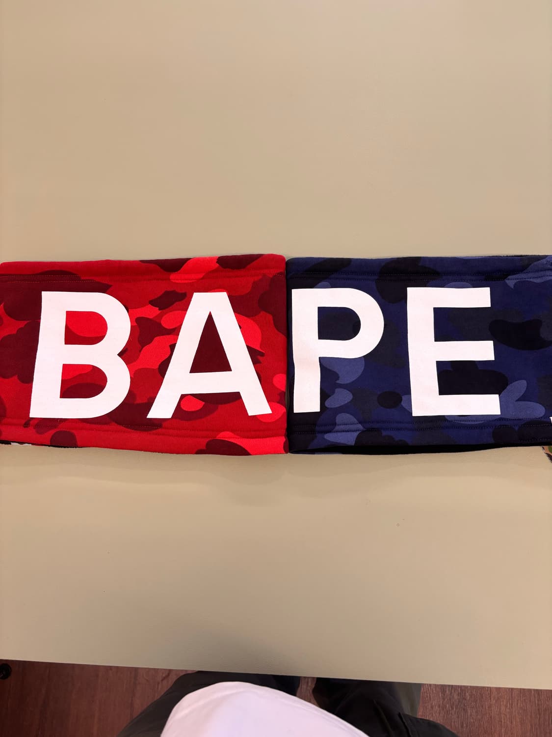 Bape neckgator blue 상품이미지2