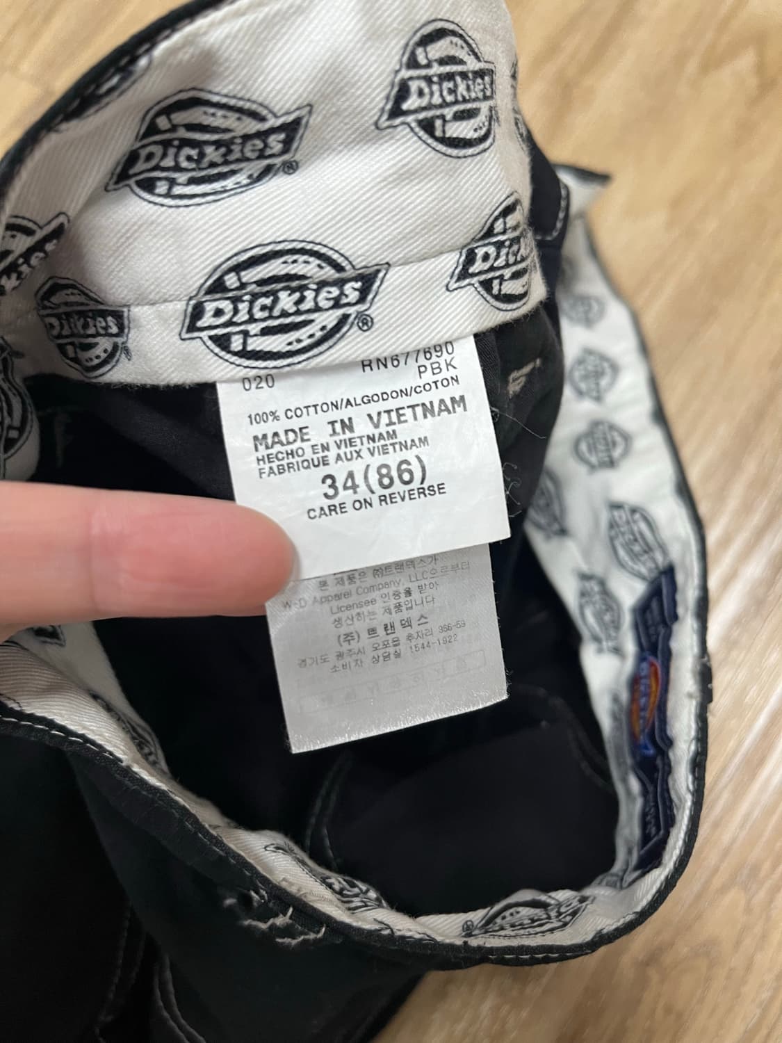 디키즈 카펜터 팬츠 34 상품이미지5