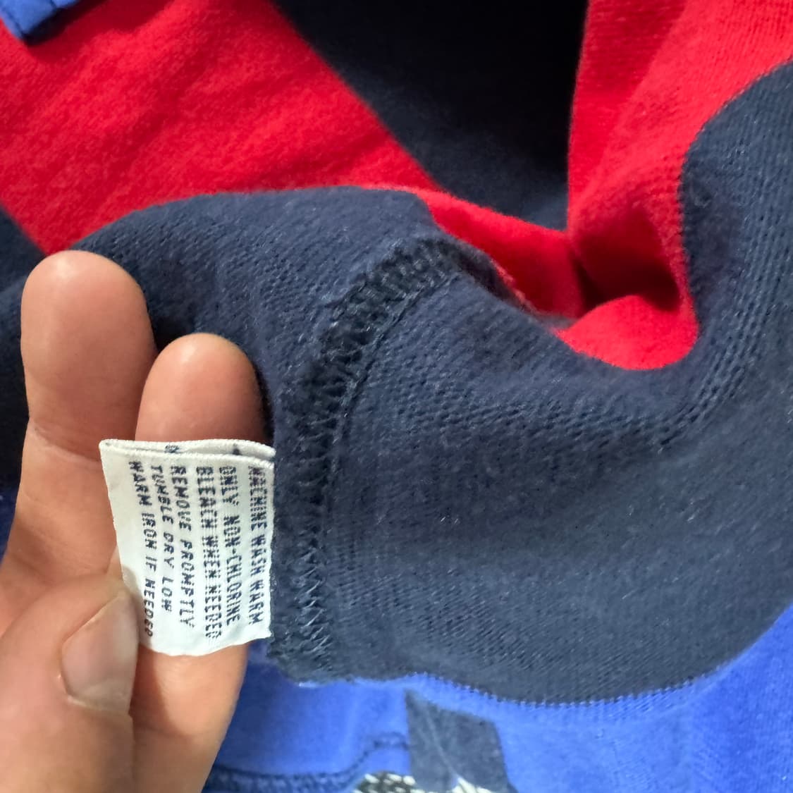 폴로 스트라이프 럭비티  XL사이즈  희귀매물  상품이미지3