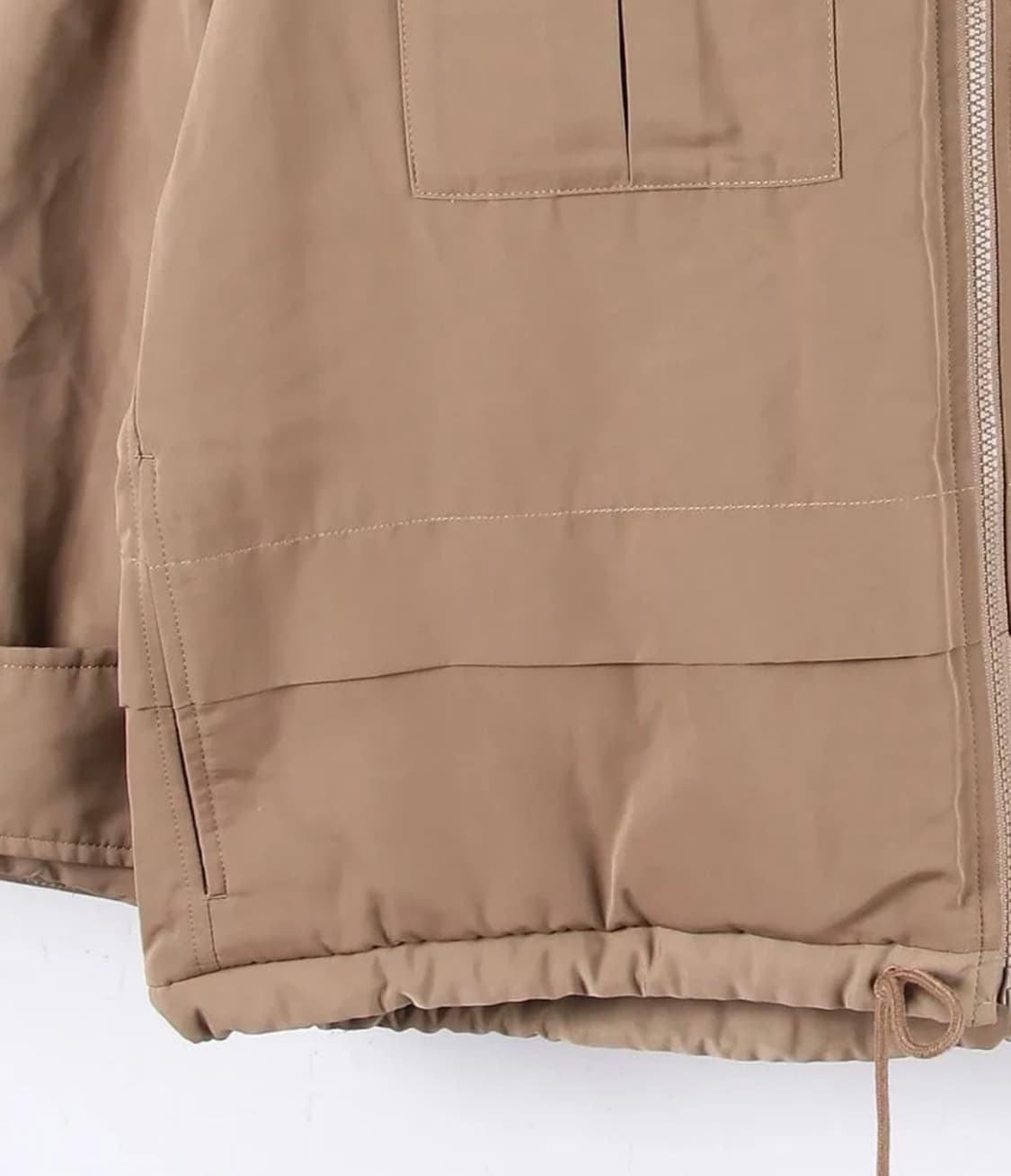 유니클로 화이트마운티니어링 덕다운 패딩 브라운S 상품이미지3