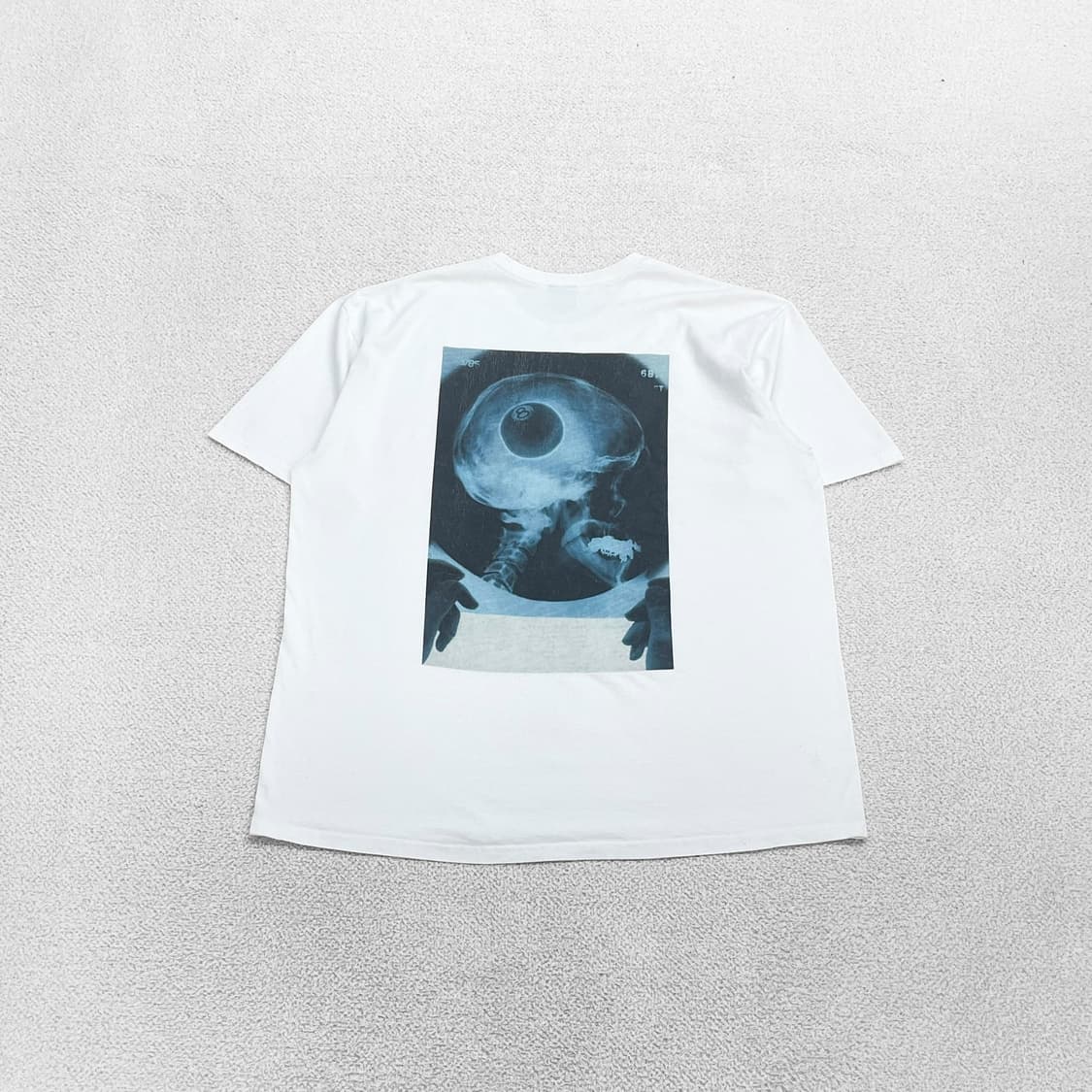 스투시 Stussy 8볼 X-ray 반팔 티셔츠 화이트 상품이미지1