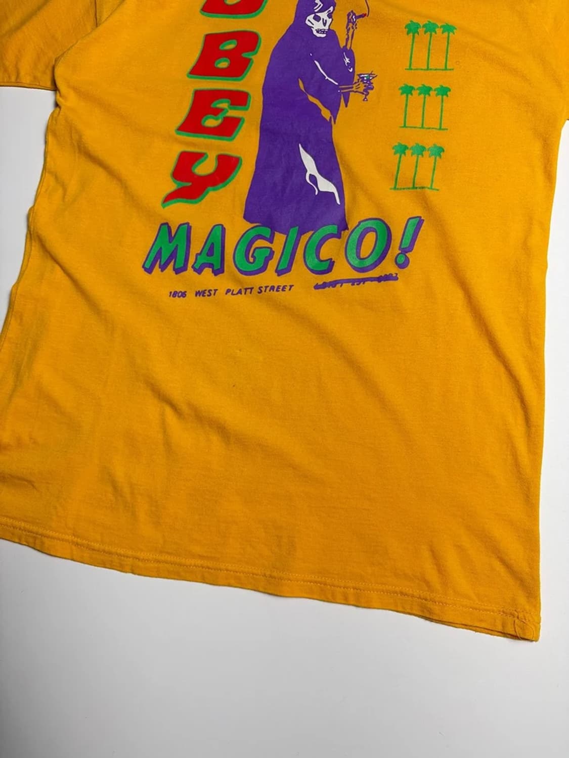 오베이 OBEY MAGICO 빅프린팅 반팔 티셔츠 R1185 상품이미지3