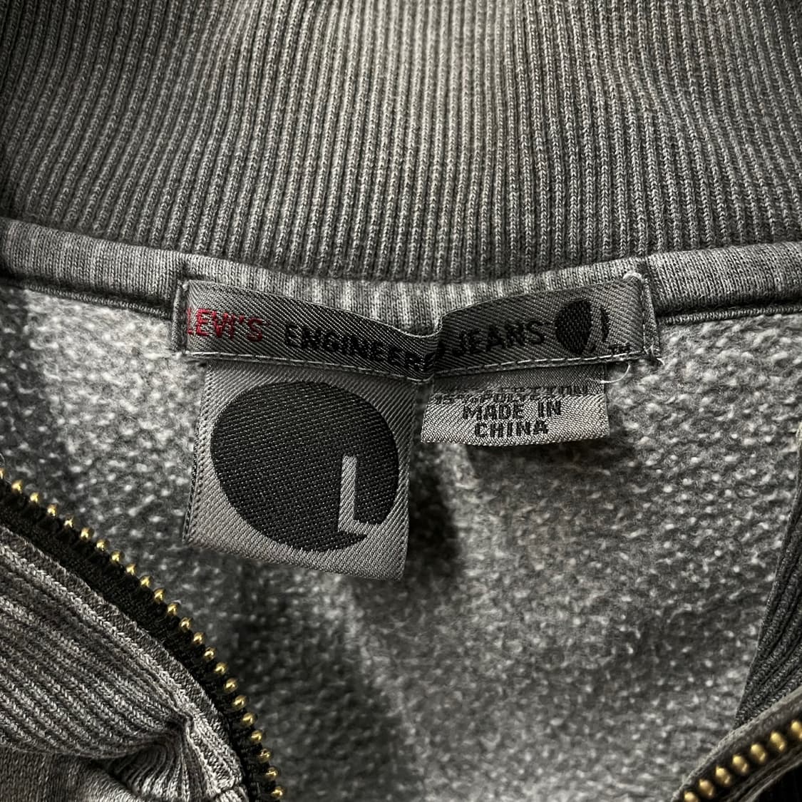 [정품/L] 리바이스 엔지니어드 도그 로고 라인 집업 b18 상품이미지5