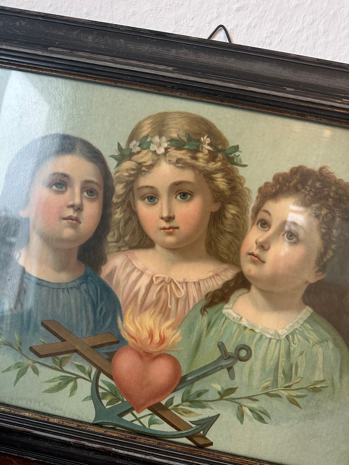 독일)빈티지 세소녀 액자 상품이미지2