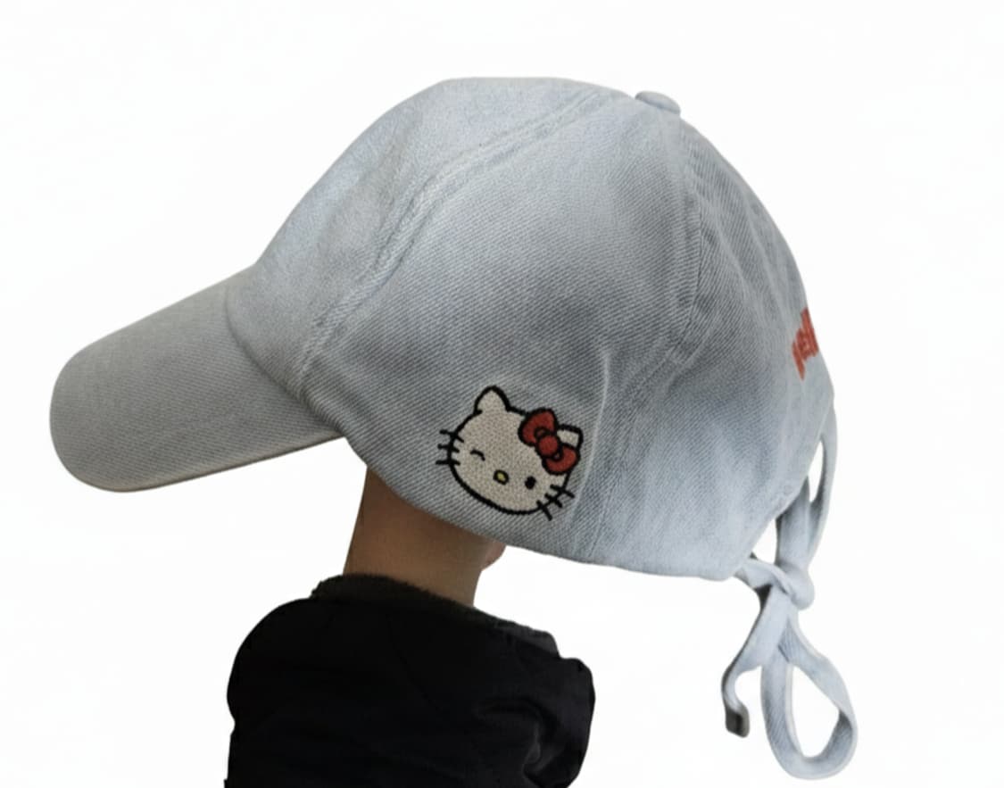 💥유일매물💥산리오 헬로키티 데님 캡 모자/자라 키티 모자(zara) 상품이미지5
