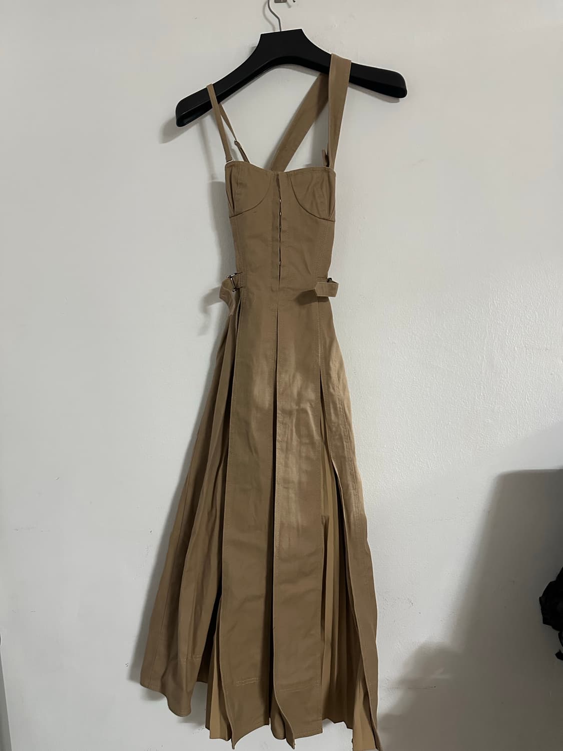 casa fline 카사후라인 멜빵 원피스 베이지 F사이즈 상품이미지3