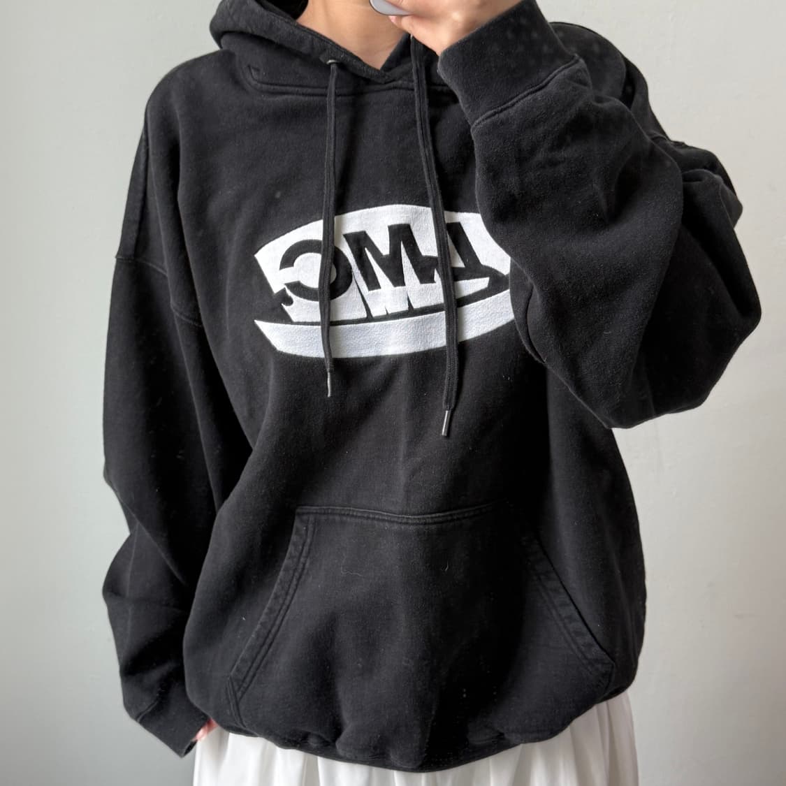 [L] LMC 블랙 후드티 상품이미지1