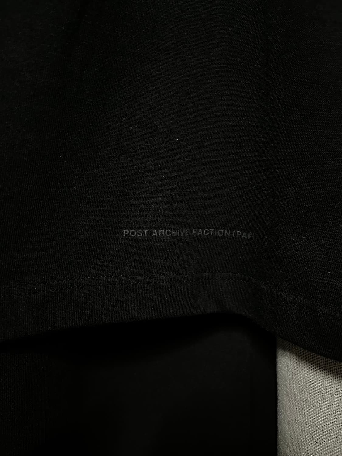 (S) paf 파프 아카이브 롱슬리브 블랙 상품이미지4
