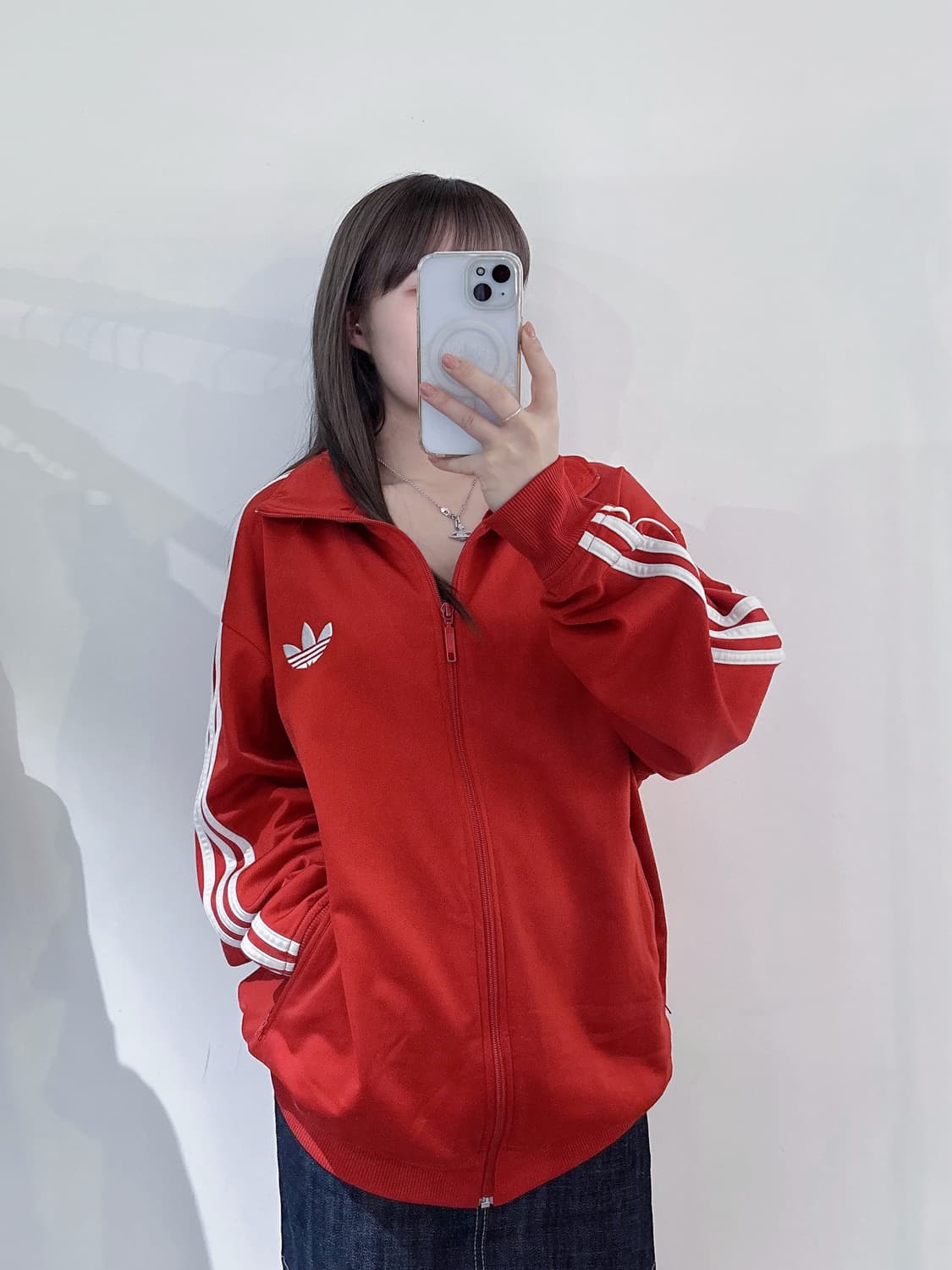 아디다스 파이어버드 레드 트랙탑 상품이미지2