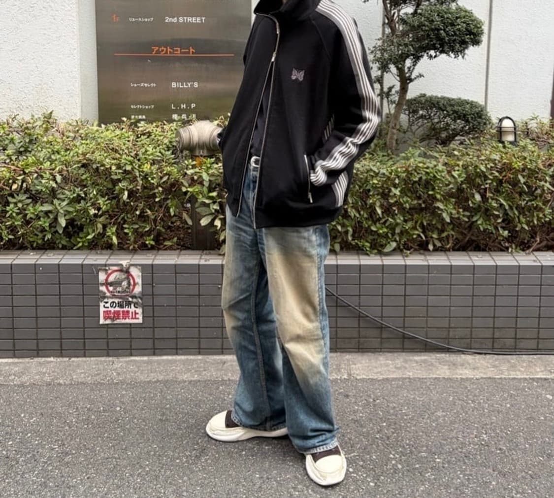 니들스 x lhp 코튼 트랙자켓 블랙 XL 상품이미지5